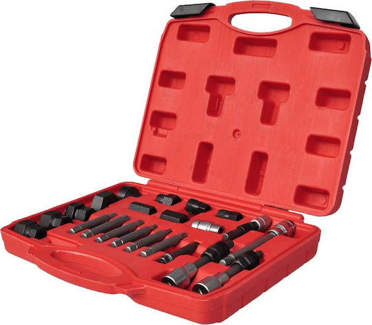 vidaXL Car Alternator Pulley Tool Set 22 Pieces for Mercedes Benz