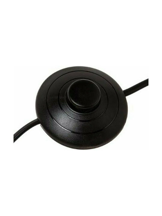 Pakketo Runo Stehleuchte H145xB46cm. mit Fassung für Lampe E27 Schwarz