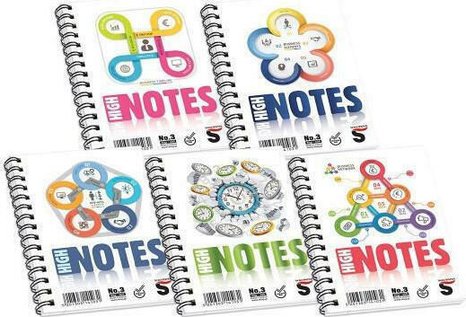 Skag No 1 Notebook Spiral 60 Sheets A7 Ruled Multicolour (Μiscellaneous Designs/Colors)