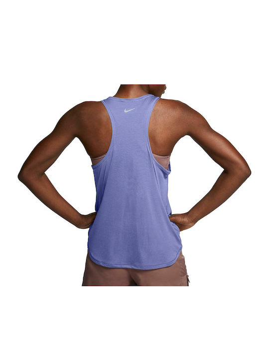 Nike Swoosh Feminină Sportivă Bluză Fără mâneci Violet