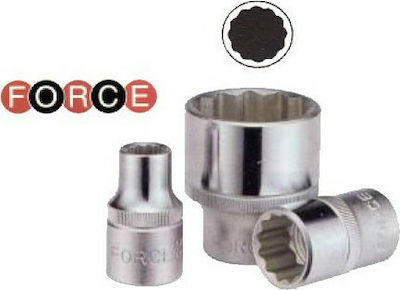 Force Socket Phillips with Square Drive 1/2" Diameter 31mm