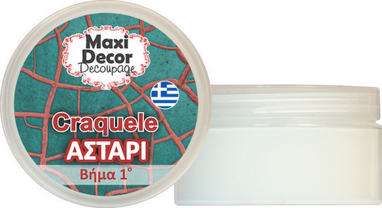 Maxi Decor Craft Crackle Transparent Αστάρι Βήμα 1ο 100ml