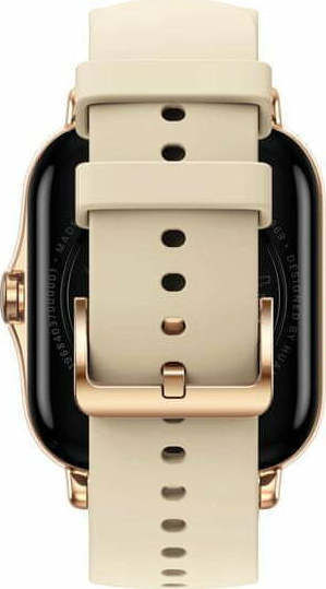 Amazfit GTS 2 Aluminium 43mm Waterproof Smartwatch with Heart Rate Monitor (Desert Gold)