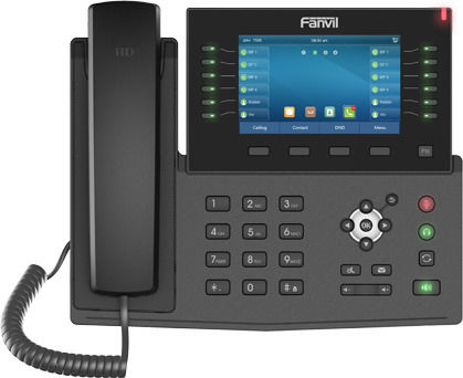Fanvil X7C Cu fir Telefon IP 20 linii Negru