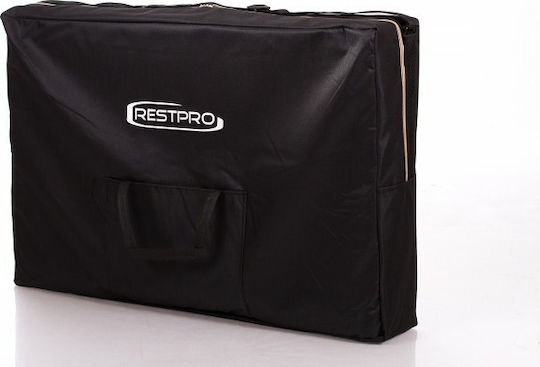 Rest Pro ALU 2 M Aluminum Portable/Folding Ecru Massage and Physiotherapy Bed 213x85cm