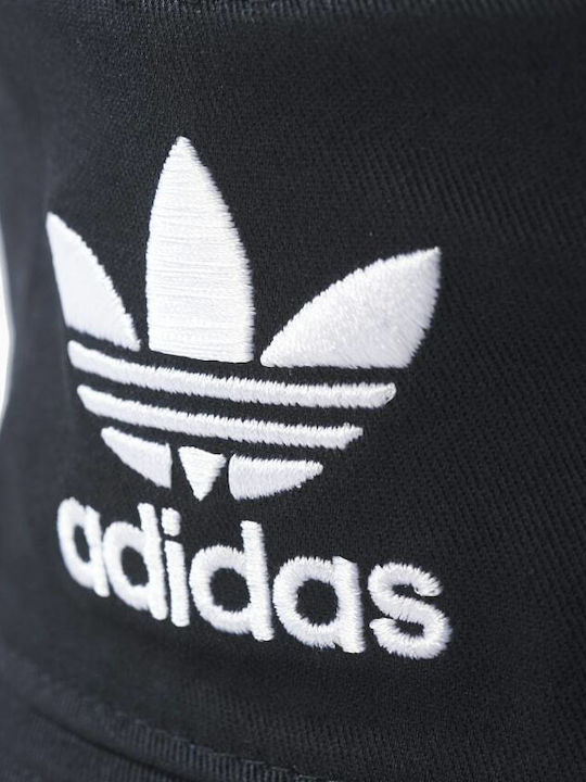 adidas Trefoil Fabric Men's Hat Bucket Style Black / White