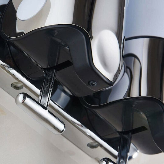 Wall Soap Dispenser SD-2500 Commercial Cream Soap Dispenser 2x500ml Inox