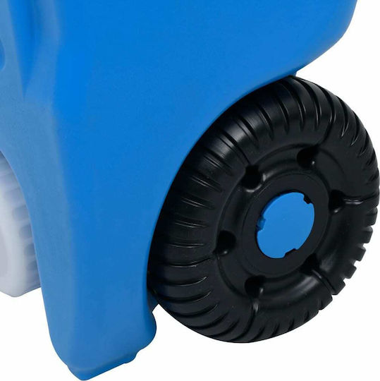 vidaXL 30133 Πλαστικό Μπιτόνι Νερού με Ρόδες 40lt