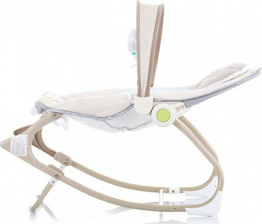 Chipolino Elektrische Relax Babywippe Dolce mit Musik und Vibration Multi für Kind bis 9kg