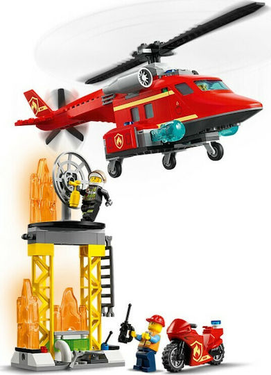 LEGO -Stadt Fire Rescue Helicopter für 5+ Jahre