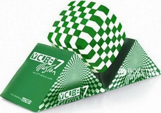 V-Cube 7 Illusion Speed Cube 7x7 Green-White V7GW 1pcs
