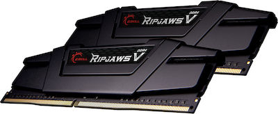 G.Skill Ripjaws V 256GB DDR4 RAM με 8 Modules (8x32GB) και Ταχύτητα 3200 για Desktop