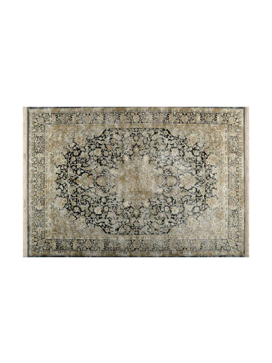 Tzikas Carpets 18578-095 Teppich Rechteckig mit Fransen Serenity