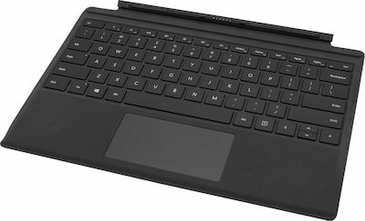 Microsoft Surface Pro Type Cover Πληκτρολόγιο με Touchpad Αγγλικό US Black