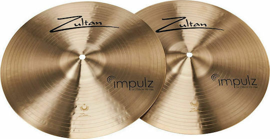 Zultan Σετ Πιατινιών με Θήκη Μεταφοράς Impulz Set (14" Hi-Hat, 16" Crash, 20" Ride)