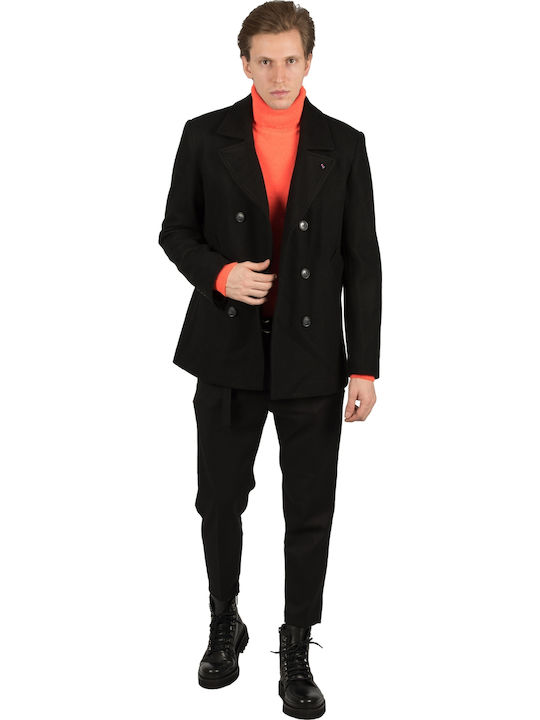 Ανδρικό Peacoat Μαύρο