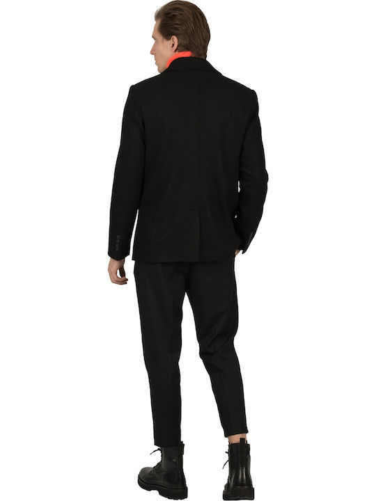 Ανδρικό Peacoat Μαύρο