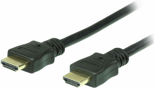 Aten HDMI 2.1 Cablu HDMI de sex masculin - HDMI de sex masculin 1m Negru