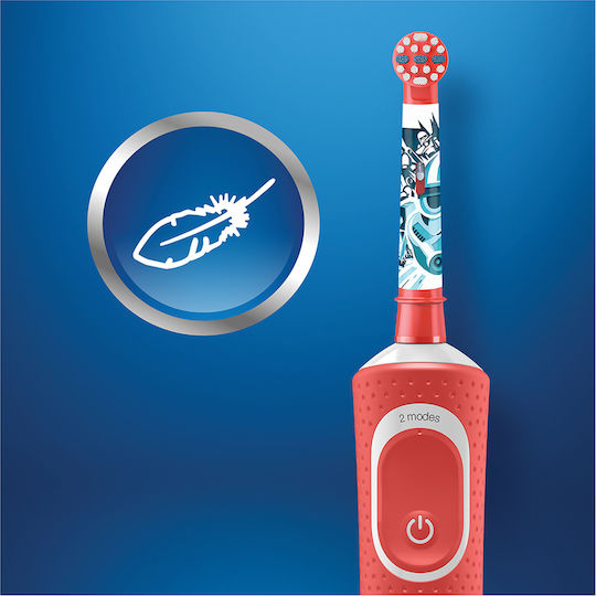 Oral-B Vitality Children's Electric Toothbrush with Chronograph for 3+ Years Star Wars & Travel Case