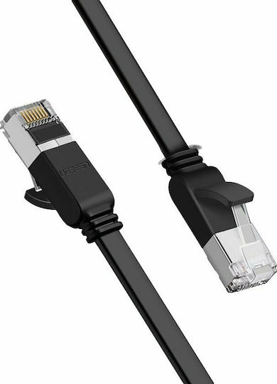Ugreen Flat U/UTP Cat.6 (Gigabit) Network Ethernet Cable 5m Black