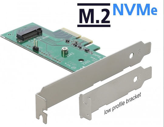 DeLock PCIe Card with M.2 Slot