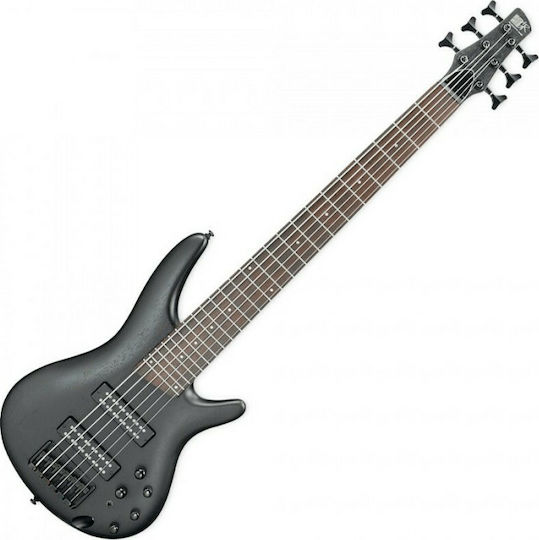 Ibanez 6-String Electric Bass SR306EB Weathered Black