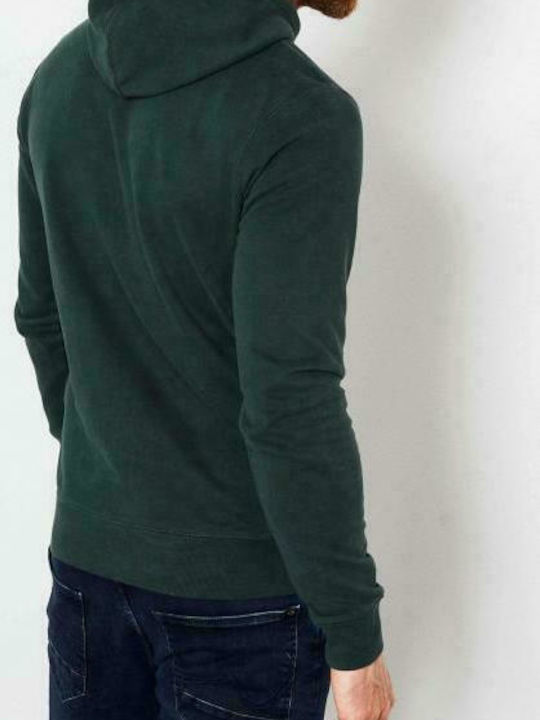 Petrol Industries Men's Sweatshirt with Hood and Pockets Green