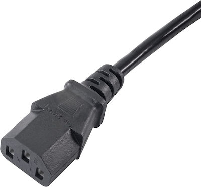 Akyga IEC C13 - IEC C14 Cable 1.8m Black (AK-PC-03A)