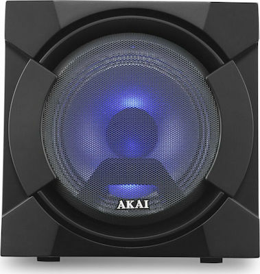 Akai Karaoke System with a Wired Microphone ABTS-K6 110582-0095 in Black Color