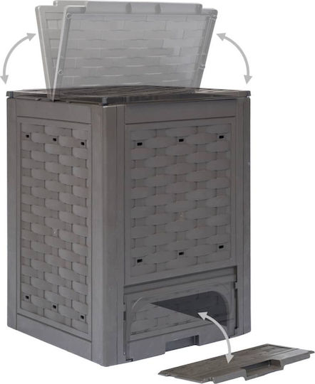 45681 Plastic Composter închis 300lt 60x60x83cm