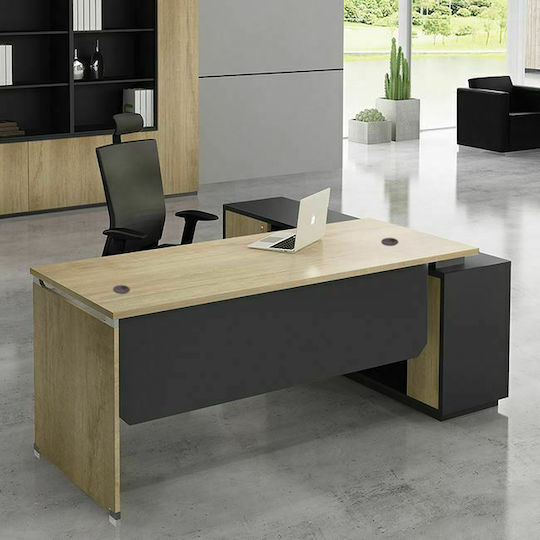 Ecke Professionelles Büro Project Holz Beige 180x160x75cm