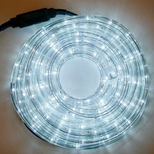 Țeavă luminată 240 Becuri 220V Alb rece 10m IP44