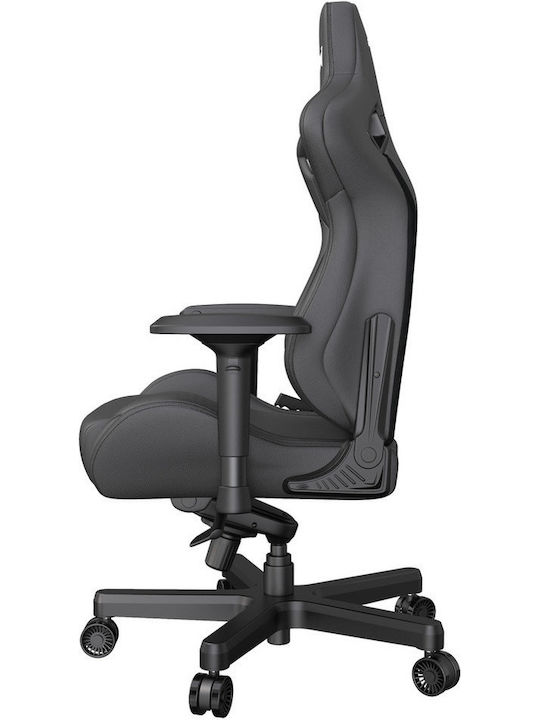 Anda Seat AD12XL Kaiser II Καρέκλα Gaming Δερματίνης με Ρυθμιζόμενα Μπράτσα Μαύρη