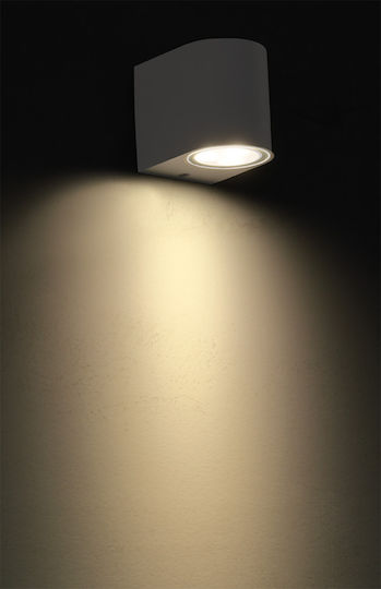 Aca Dasa Spot Exterior Montat Pe Perete GU10 IP54 6.8x9.2x8.1cm