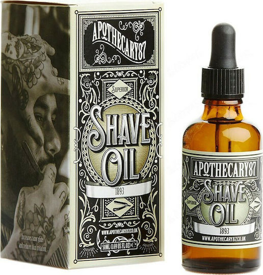 Apothecary87 1893 Shave Oil Λάδι Ξυρίσματος 50ml