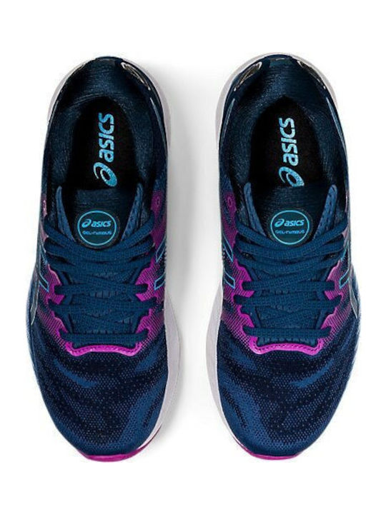 Gel-Nimbus 23 Damen Sportschuhe Laufen Grand Shark / Digital Aqua
