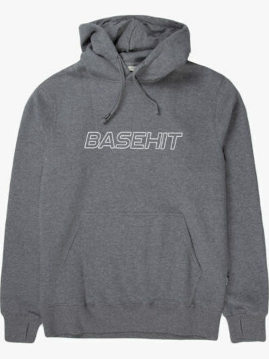 Sweatshirt with Hood Dark Grey