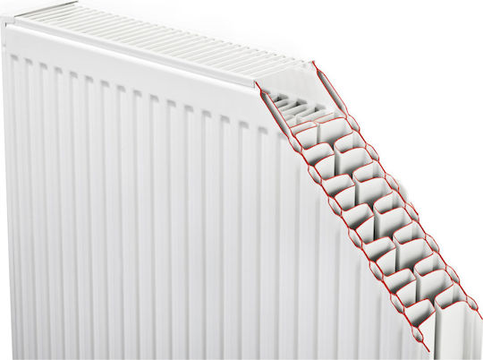 DemirDokum Fix External Loop Panel Radiator Body Triple-column 33/600/500 1539kcal/h