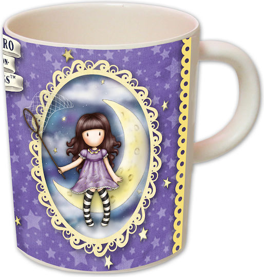 Santoro Gorjuss Catch A Falling Star Becher Bamboo Lila 350ml