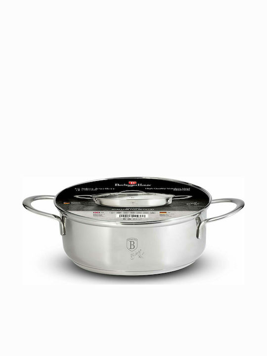 Berlinger Haus Silver Jewellery Collection Stainless Steel Casserole Pot 7lt / 28cm