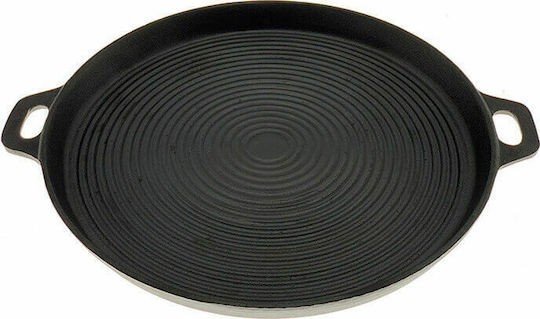 Grill Chef Baking Plate with Cast Iron Flat Surface 34cm