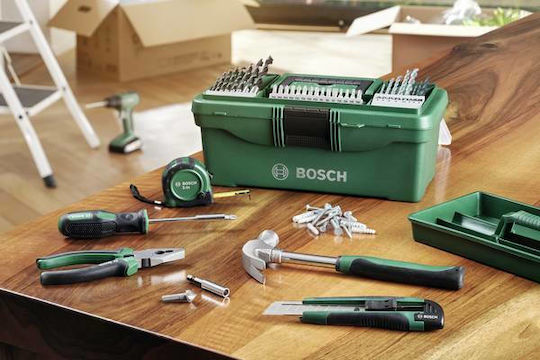 Bosch DIY Starter Box Βαλίτσα με 73 Εργαλεία