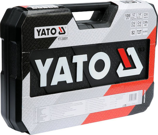 Yato Βαλίτσα με 109 Εργαλεία
