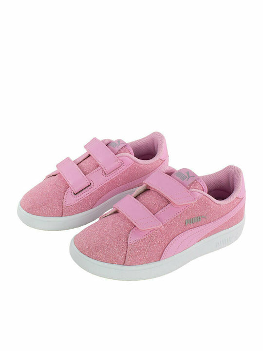 Smash Glitz Glam Παιδικά Sneakers με Σκρατς Ροζ
