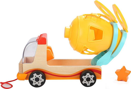 Top Bright Jucărie de Sortare a Formelor Shape Sorter din Lemn pentru 18++ Luni