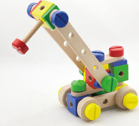 Viga Toys Wooden Construction Toy Construction Set for Children 3+ years+ Years