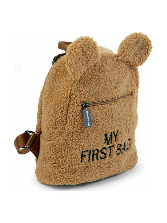 Childhome My First Teddy Παιδική Τσάντα Πλάτης Μπεζ 23x7x23εκ.