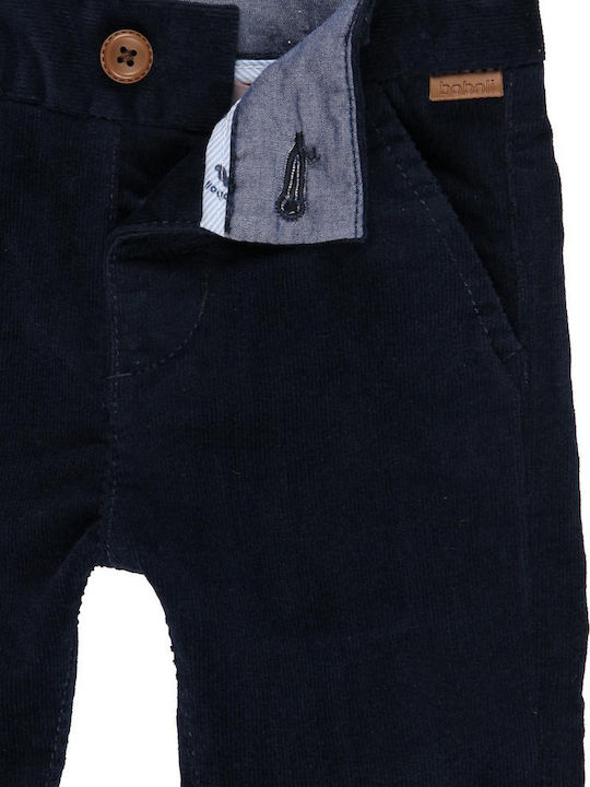 Boboli Boys Corduroy Trouser Blue