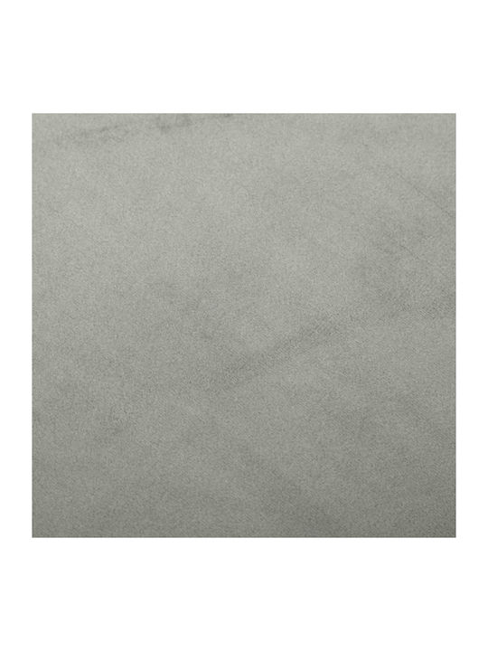 Fotoliu Balansoar Catifelat Gri 60x74x84cm