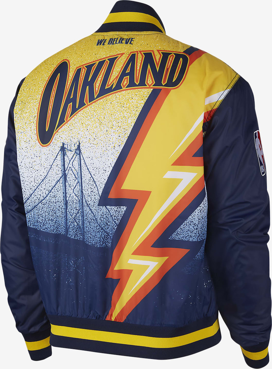 warriors courtside jacket